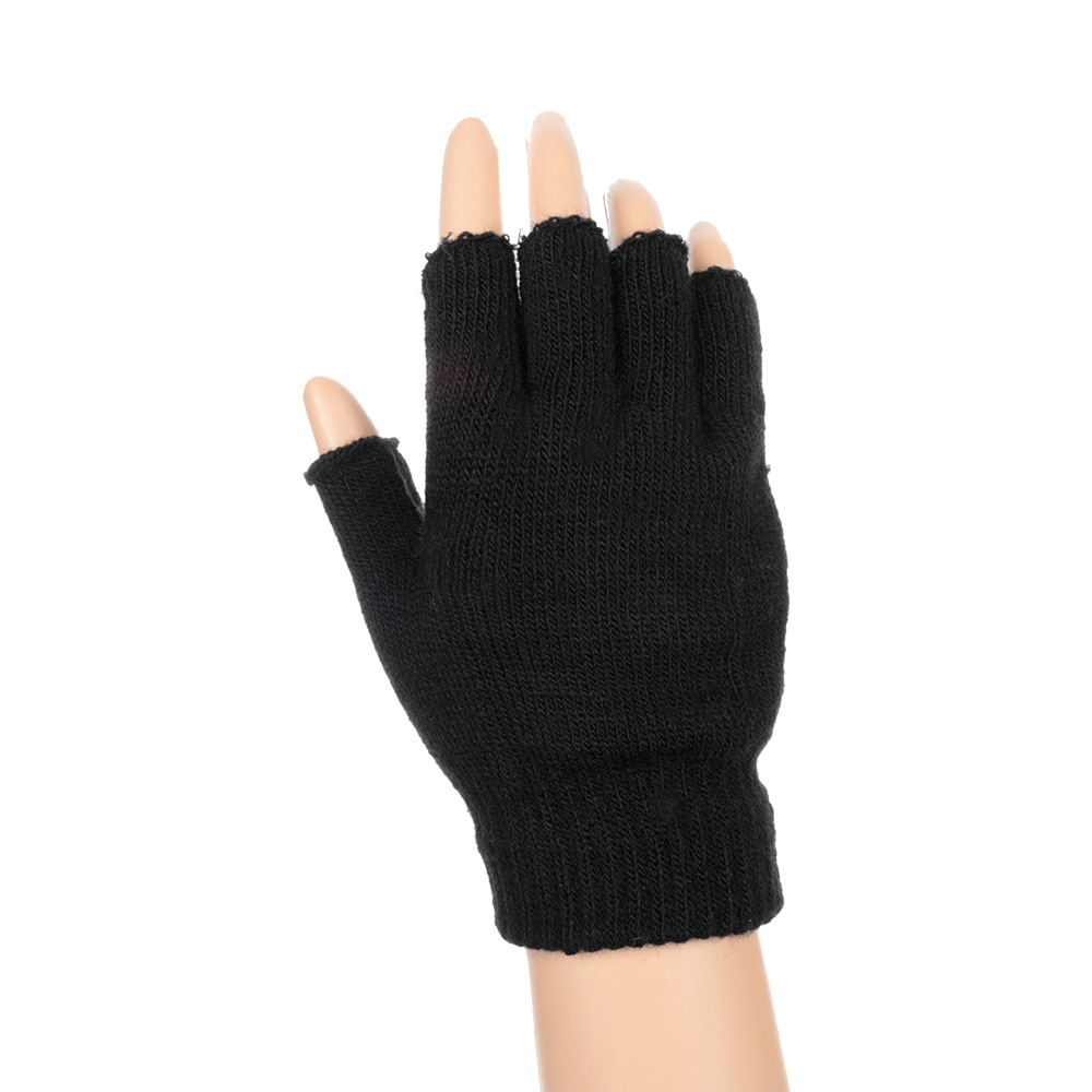 Knitted Fingerless Winter Gloves Knitted Fingerless Winter Gloves
