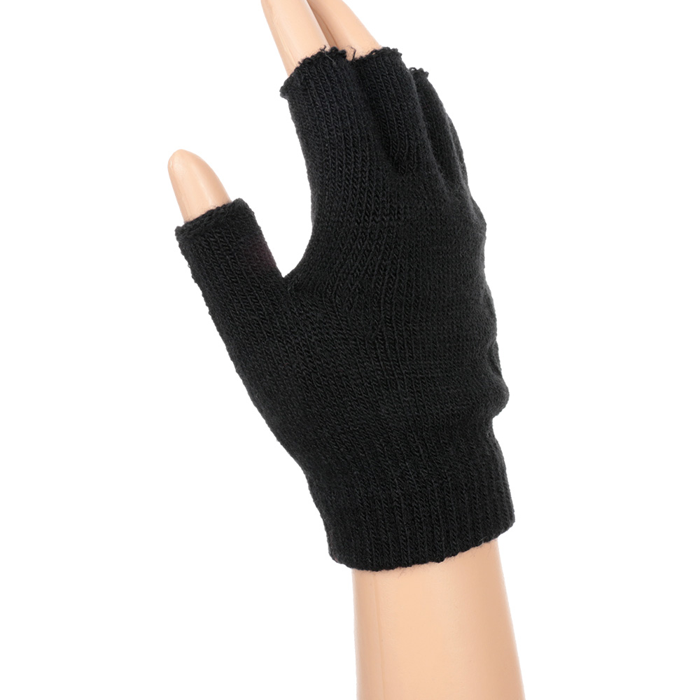 Knitted Fingerless Winter Gloves Knitted Fingerless Winter Gloves