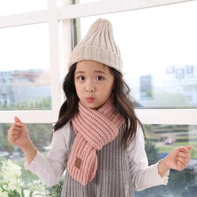 Knitted Kids Winter Scarf