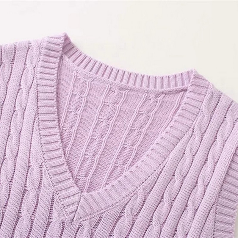 Knitted Vest For Women Sleeveless Top Knitted Vest For Women Sleeveless Top