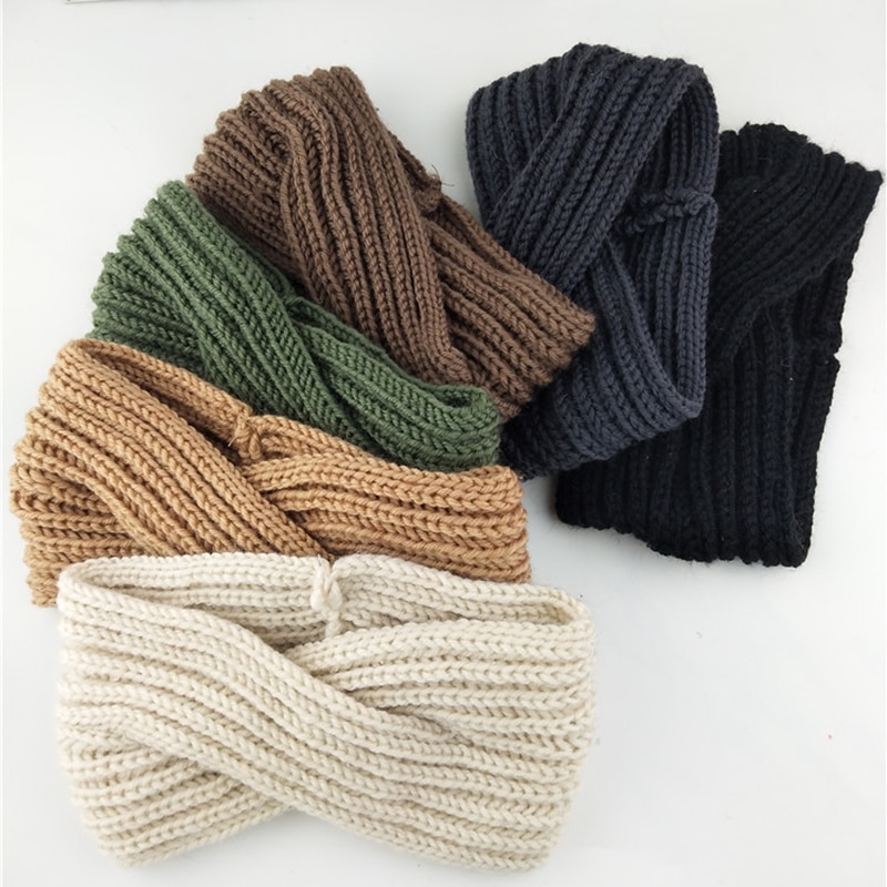 Knitted Women's Winter Headband Accessory Knitted Women's Winter Headband Accessory