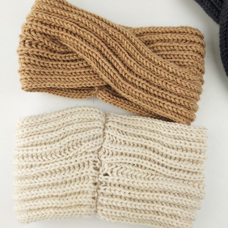 Knitted Women's Winter Headband Accessory Knitted Women's Winter Headband Accessory