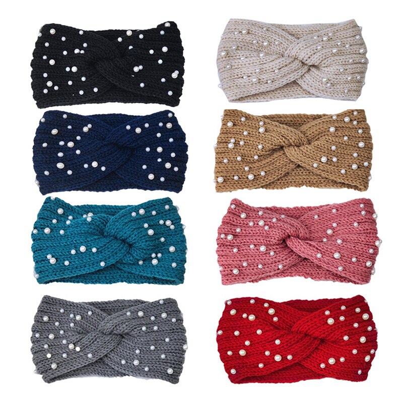 Knitted Women's Winter Headband Accessory Knitted Women's Winter Headband Accessory