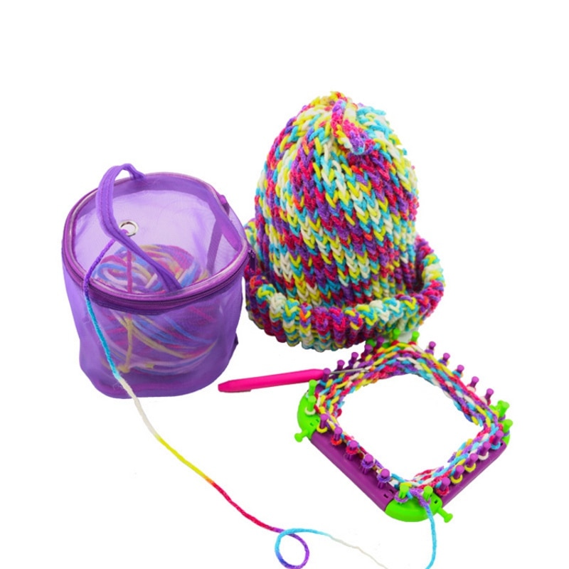 Knitting Bag Round Storage Basket Knitting Bag Round Storage Basket