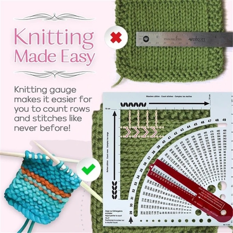 Knitting Gauge Calculator Measurement Tool Knitting Gauge Calculator Measurement Tool