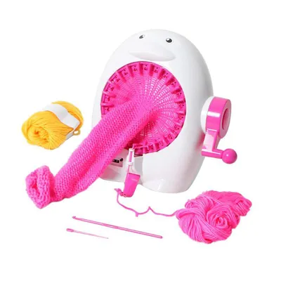Knitting Machine Toy DIY Yarn Weaver Knitting Machine Toy DIY Yarn Weaver
