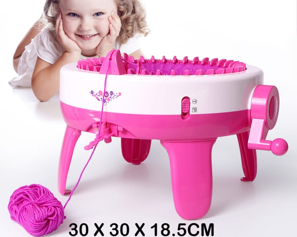 Knitting Machine Toy DIY Yarn Weaver Knitting Machine Toy DIY Yarn Weaver