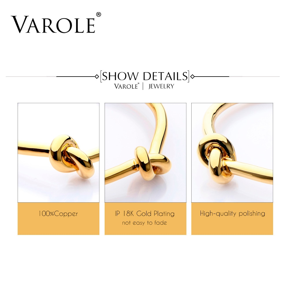 Knot Bangle Casual Women's Accessory