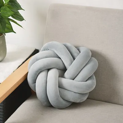 Knot Cushion Cotton Pillow