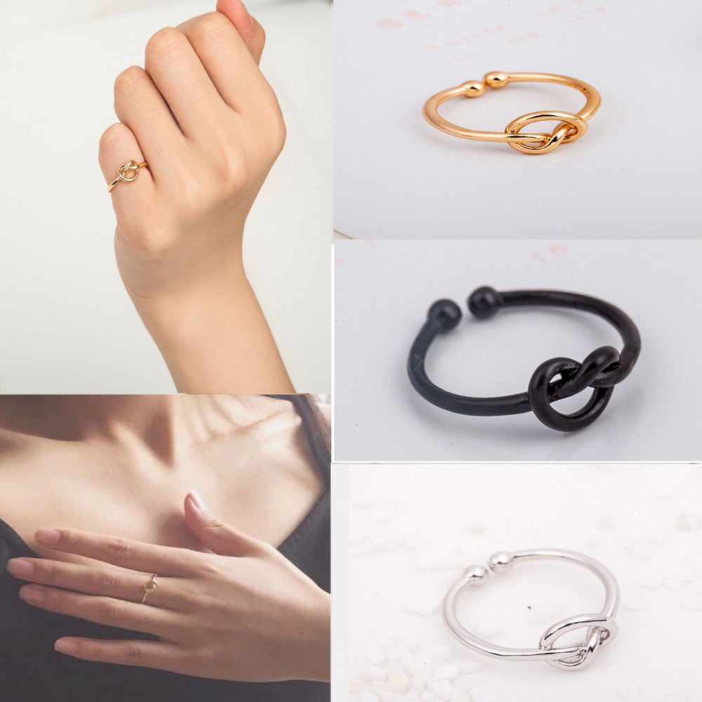 Knot Ring Adjustable Promise Ring
