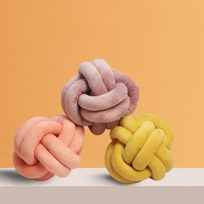 Knotted Pillow Home Decorative Cushion Knotted Pillow Home Decorative Cushion