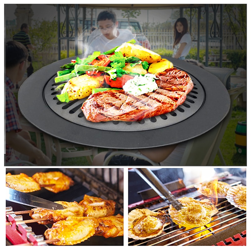 Korean BBQ Grill Non-Stick Pan