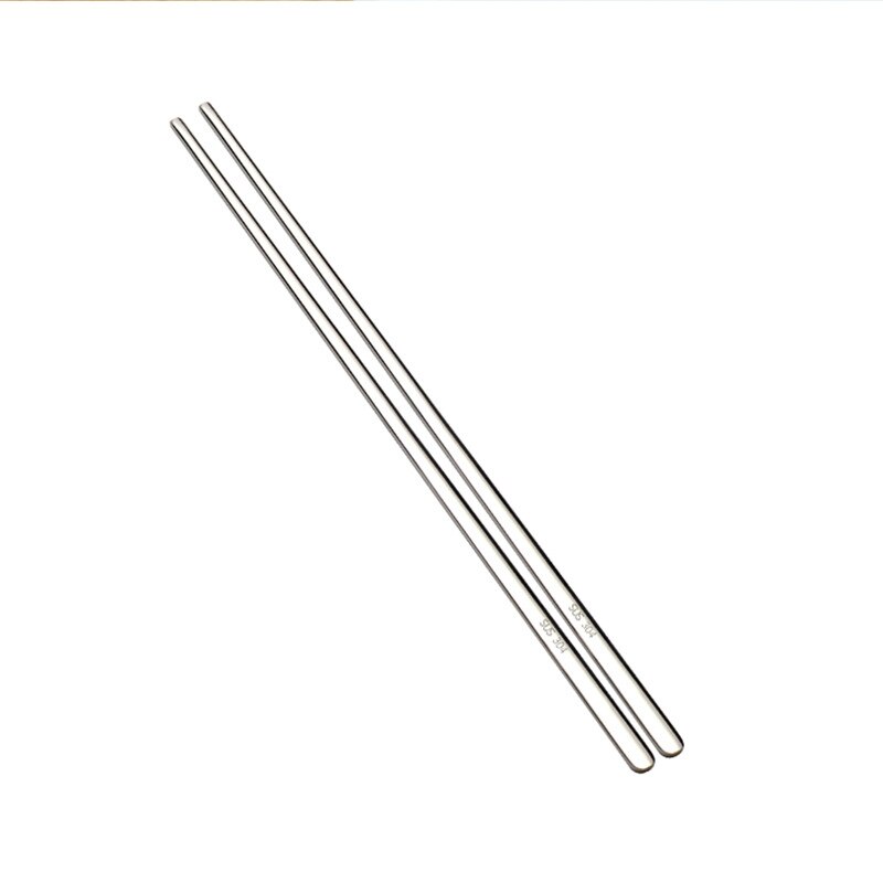 Korean Flat Chopsticks Stainless Utensils