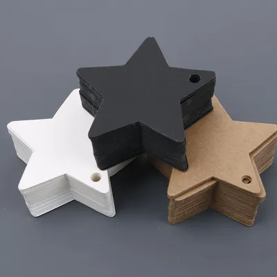 Kraft Gift Tags Blank Paper Label (50 pcs)