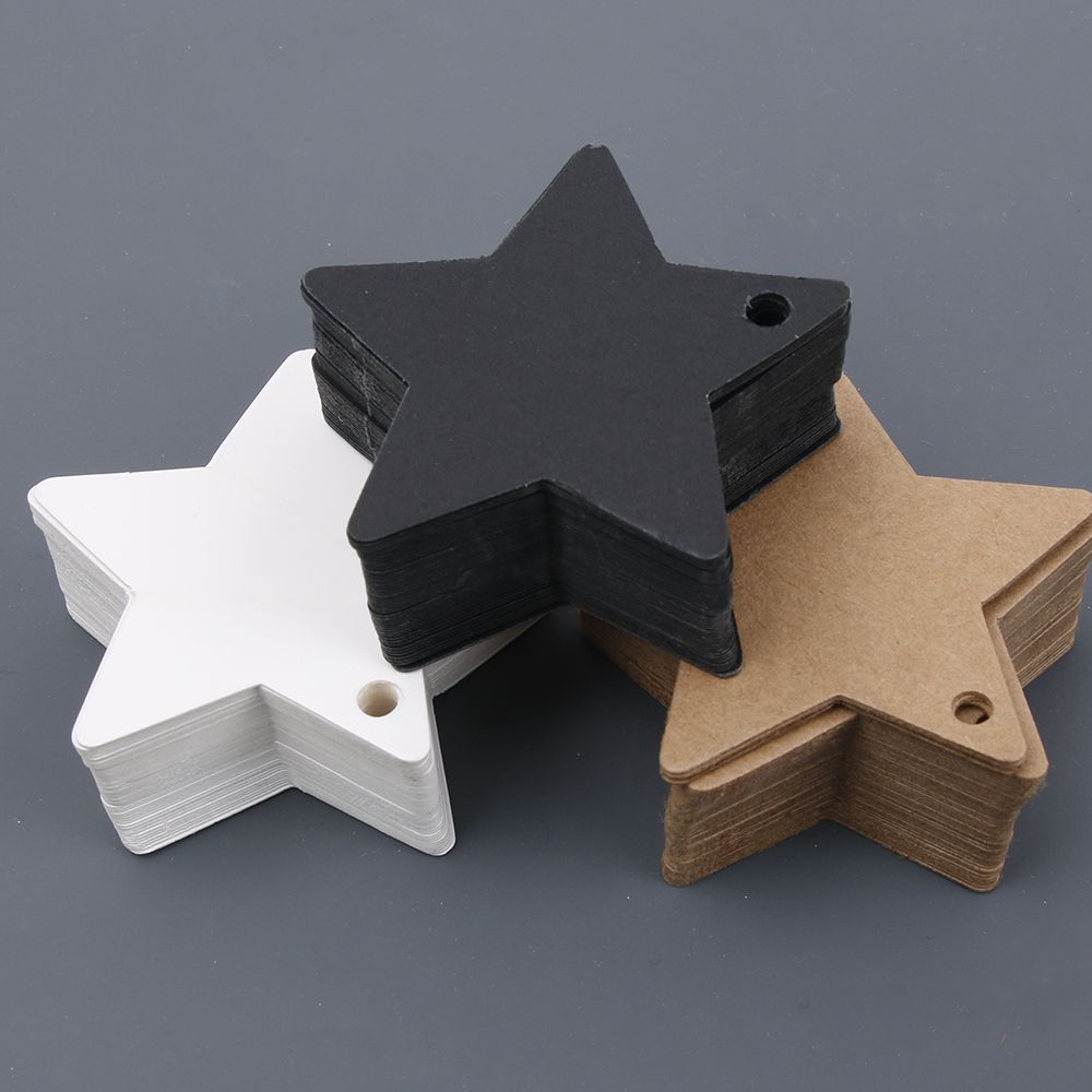Kraft Gift Tags Blank Paper Label (50 pcs)