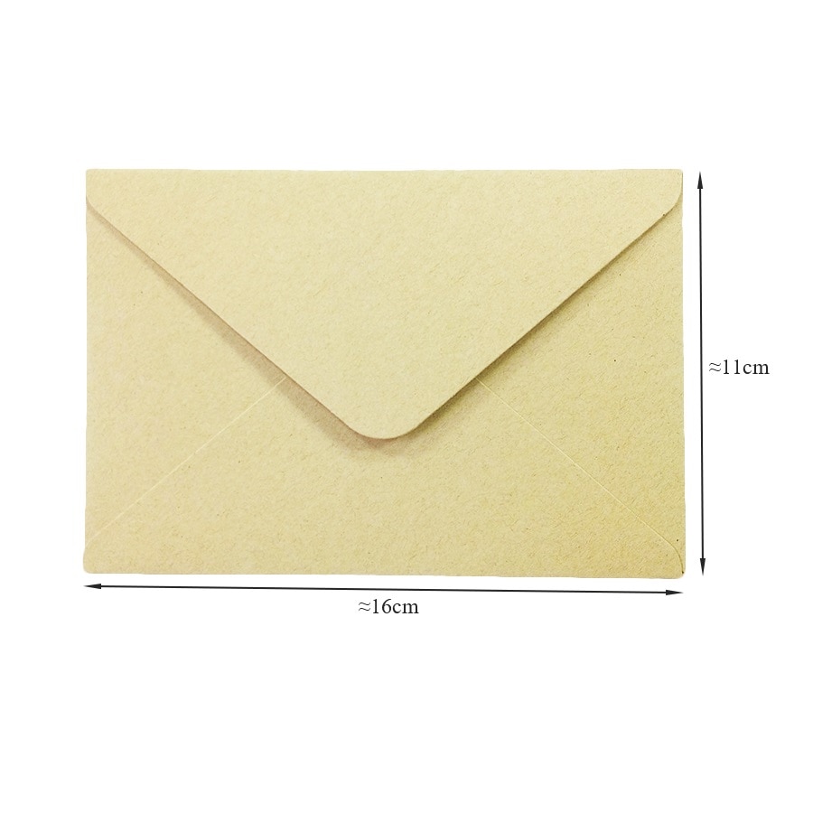 Kraft Paper Envelopes Invitation Wrappers (50pcs) Kraft Paper Envelopes Invitation Wrappers (50pcs)