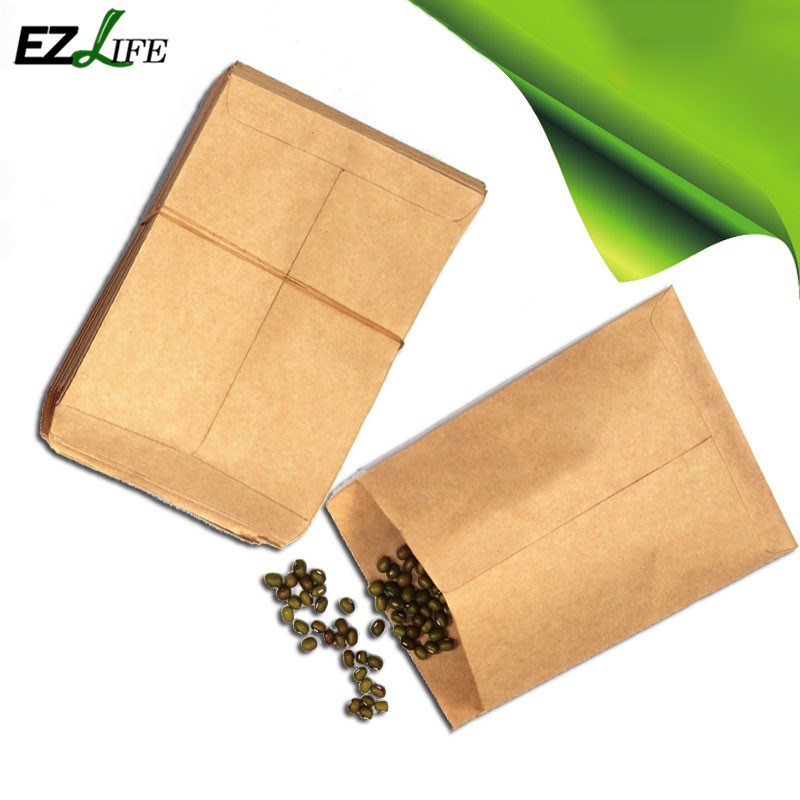 Kraft Paper Seed Bags (100pcs) Kraft Paper Seed Bags (100pcs)