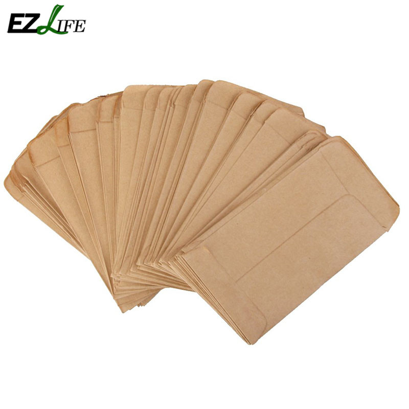 Kraft Paper Seed Bags (100pcs) Kraft Paper Seed Bags (100pcs)