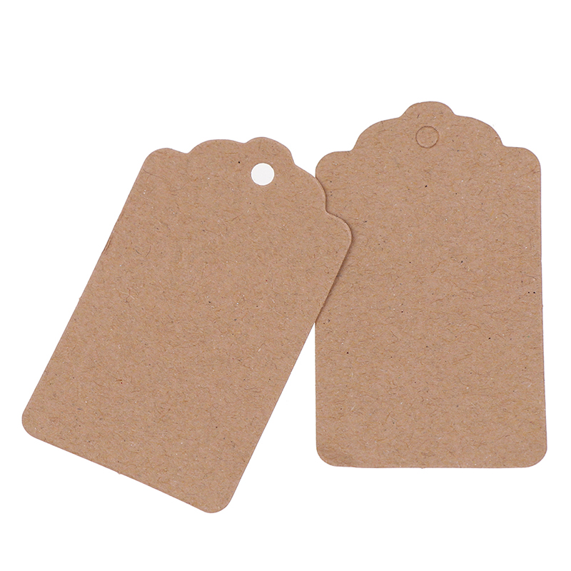 Kraft Paper Tags with String (100pcs) Kraft Paper Tags with String (100pcs)
