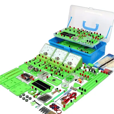 Lab Electricity Experiment Kit Junior High School Electromagnetics Physics Circuit Equipment for Teacher Student