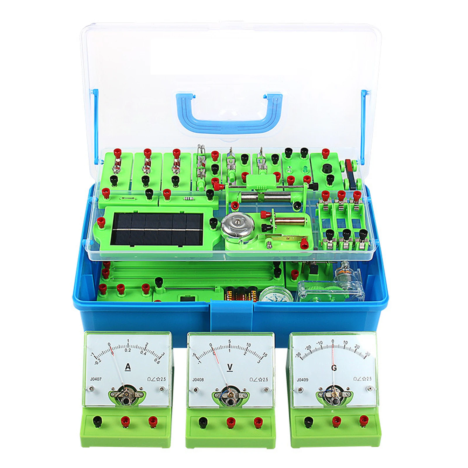 Lab Electricity Experiment Kit Junior High School Electromagnetics Physics Circuit Equipment for Teacher Student