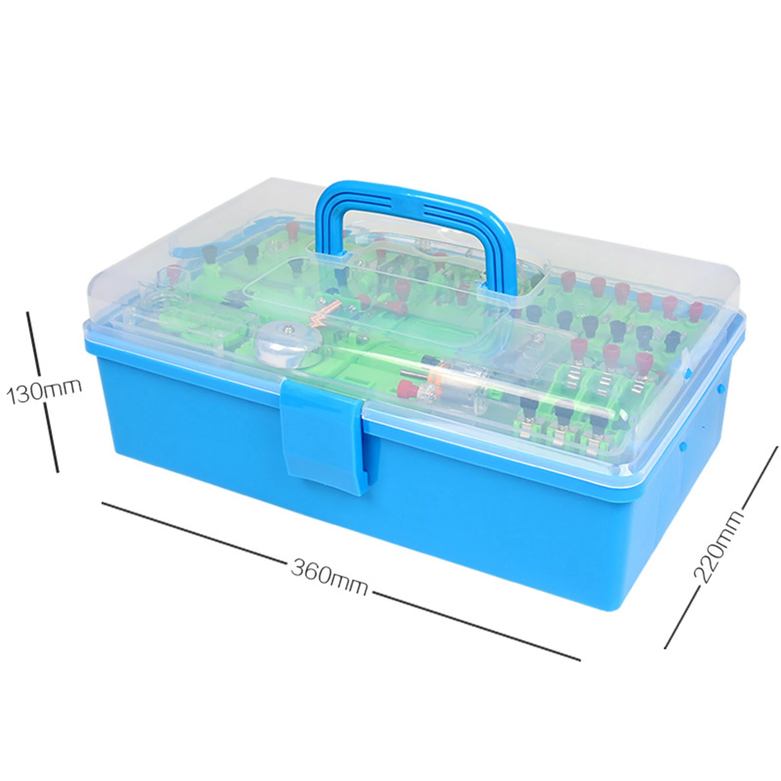 Lab Electricity Experiment Kit Junior High School Electromagnetics Physics Circuit Equipment for Teacher Student