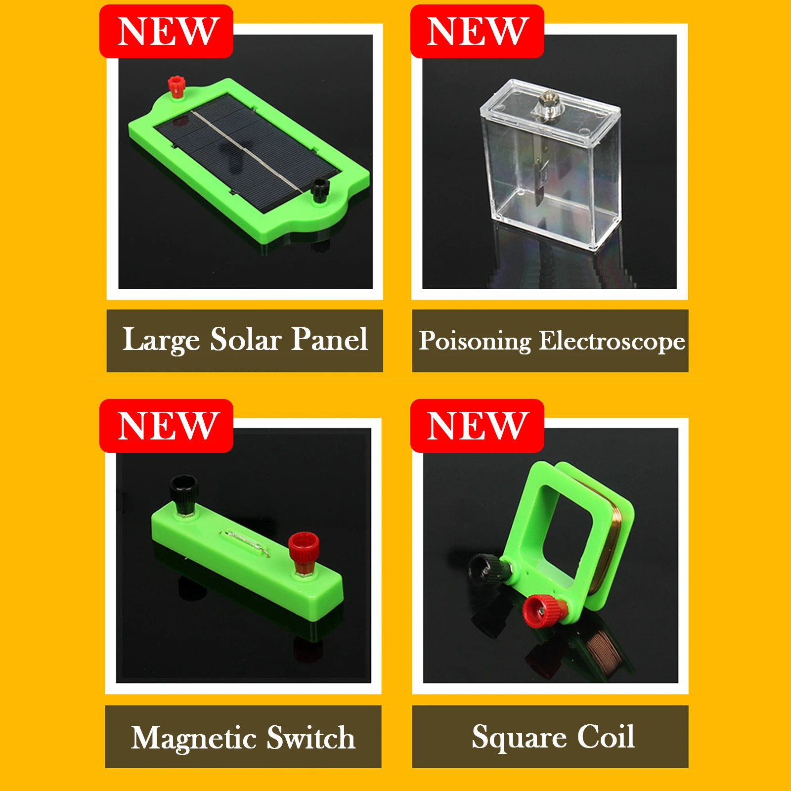 Lab Electricity Experiment Kit Junior High School Electromagnetics Physics Circuit Equipment for Teacher Student