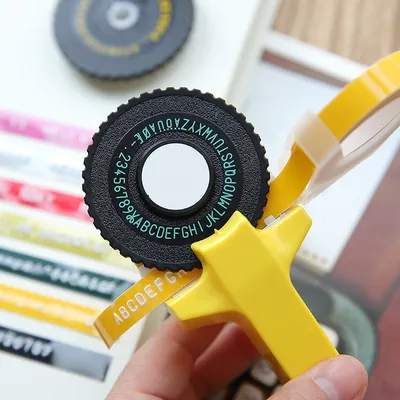 Label Maker Rotary Tape Writer Label Maker Rotary Tape Writer