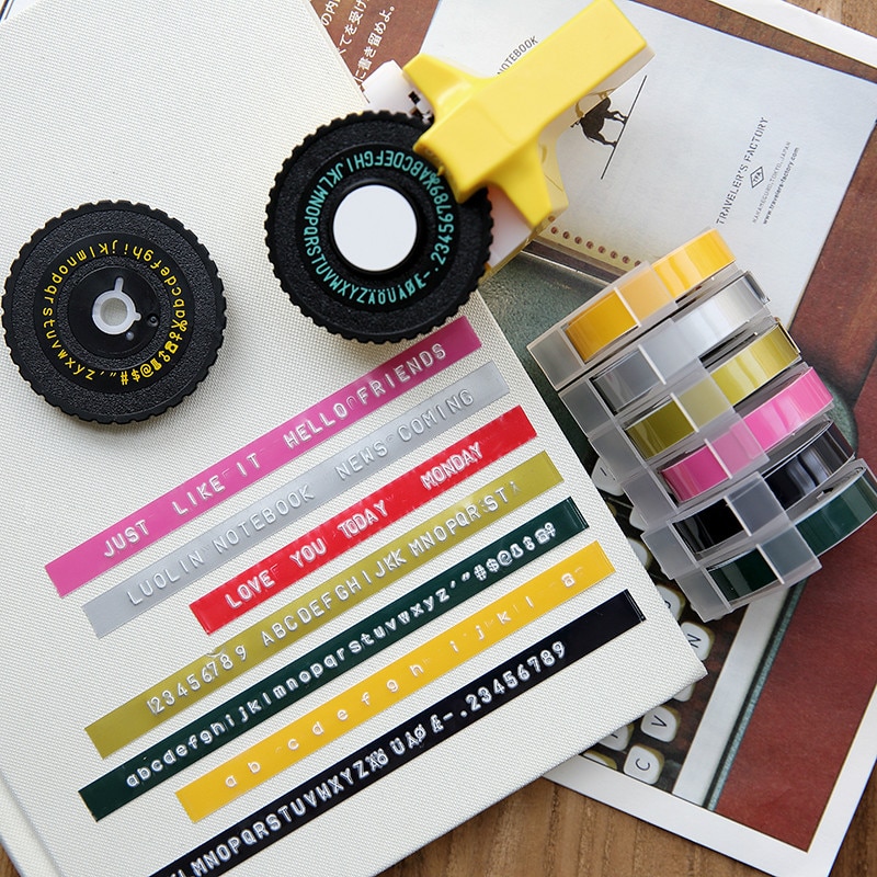Label Maker Rotary Tape Writer Label Maker Rotary Tape Writer