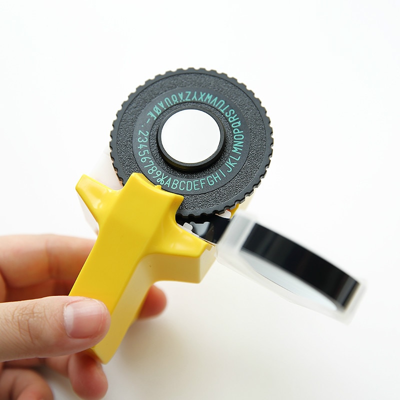 Label Maker Rotary Tape Writer Label Maker Rotary Tape Writer