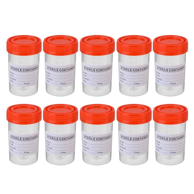 Labeled 60ml Specimen Bottles (10pcs) Labeled 60ml Specimen Bottles (10pcs)
