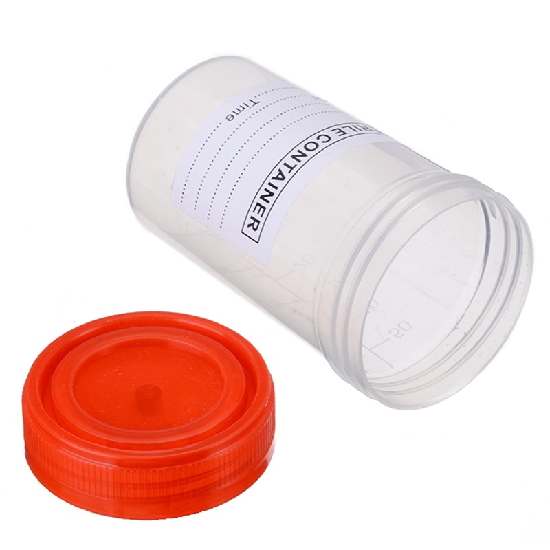 Labeled 60ml Specimen Bottles (10pcs)