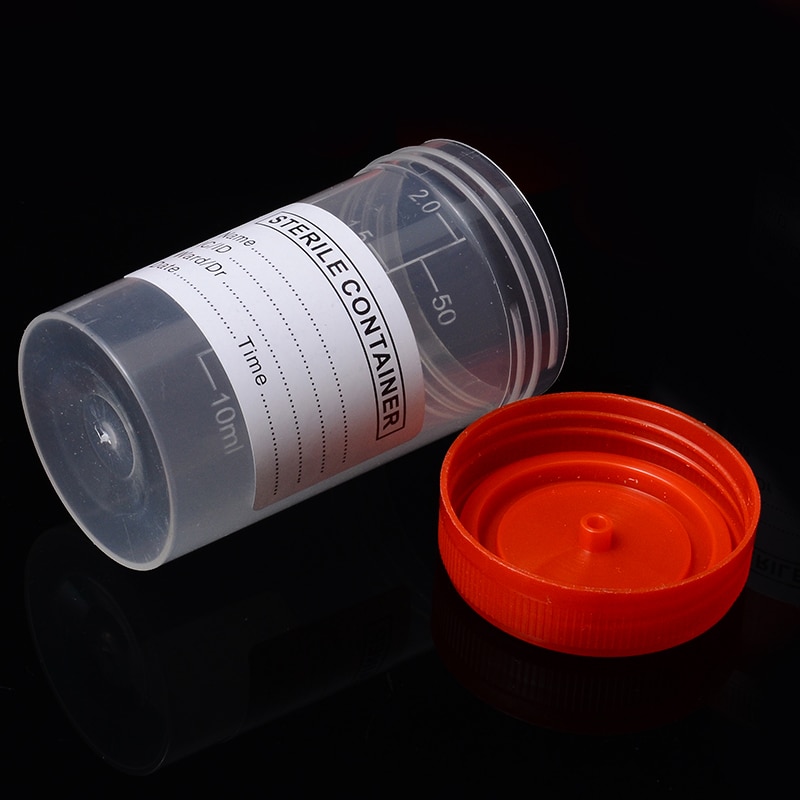 Labeled 60ml Specimen Bottles (10pcs)
