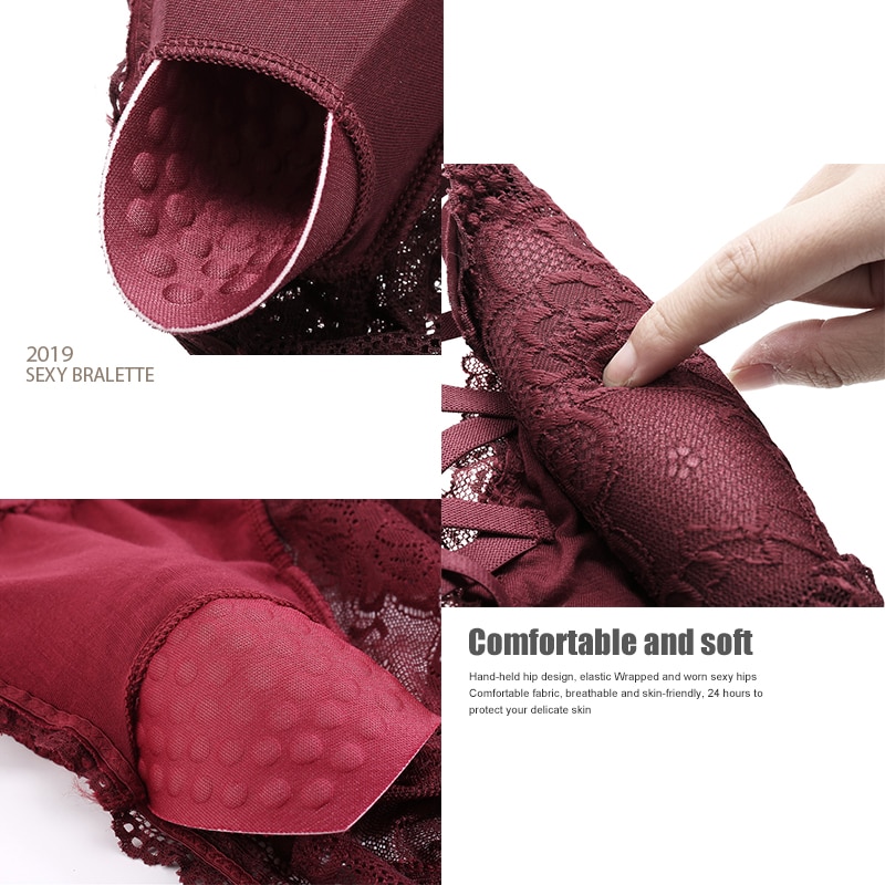 Lace Bralette Wireless Brassiere Lace Bralette Wireless Brassiere