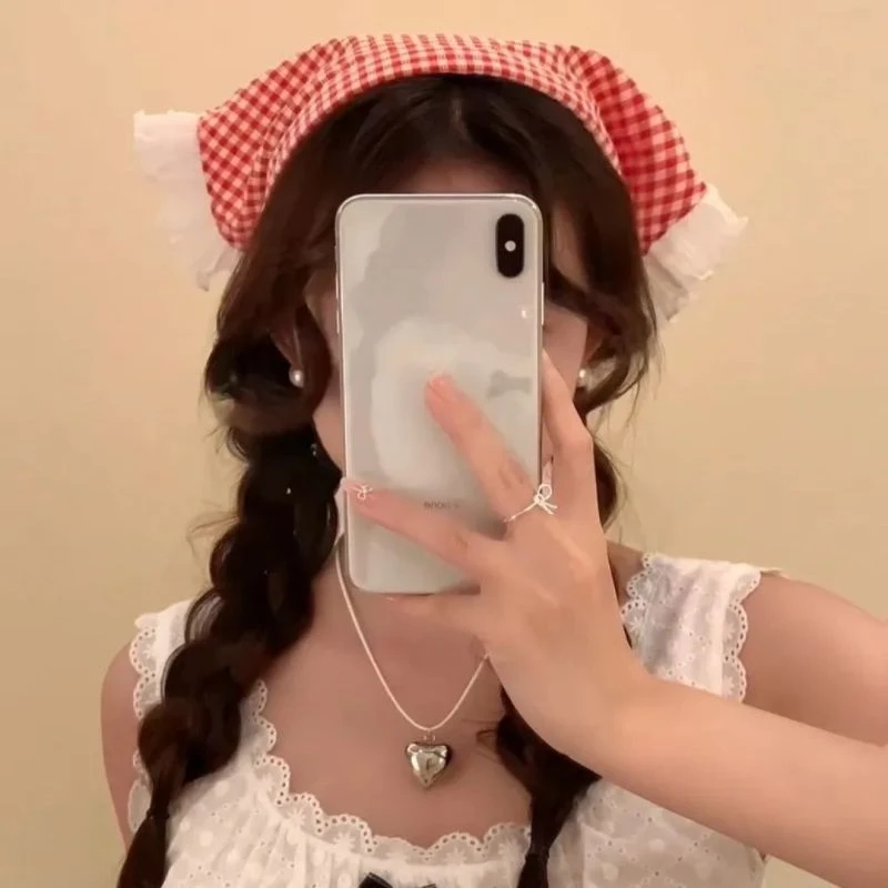 Lace Triangular Hair Scarf Headband Square Headscarf Hairband Turban Bandage Bandana Headband Women Headwarp Hair
