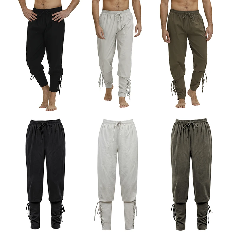 Lace up Unisex Medieval Pants Lace up Unisex Medieval Pants