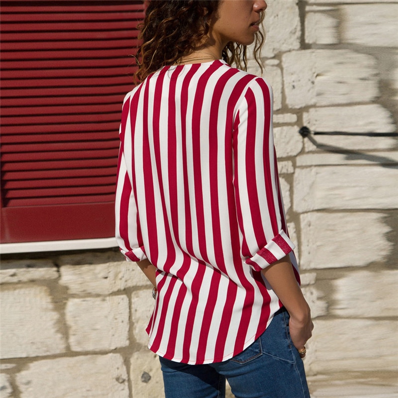 Ladies Blouse Stripes Design Ladies Blouse Stripes Design