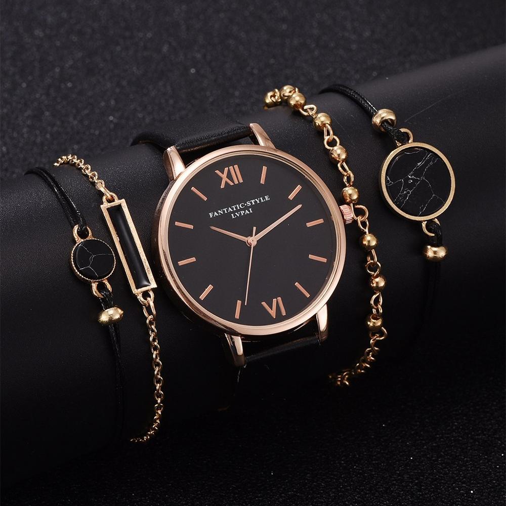 Ladies' Bracelet Watch Set (5Pcs) Ladies' Bracelet Watch Set (5Pcs)