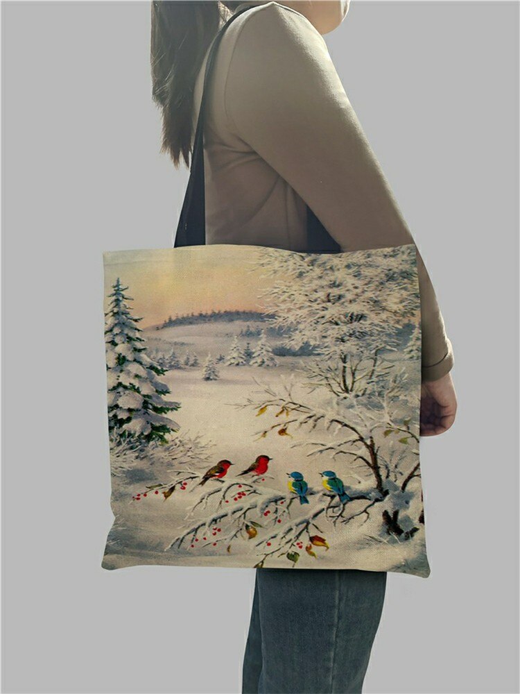Ladies Christmas Tote Bag