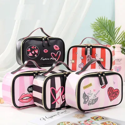 Ladies Cosmetic Bag Portable Organizer Ladies Cosmetic Bag Portable Organizer
