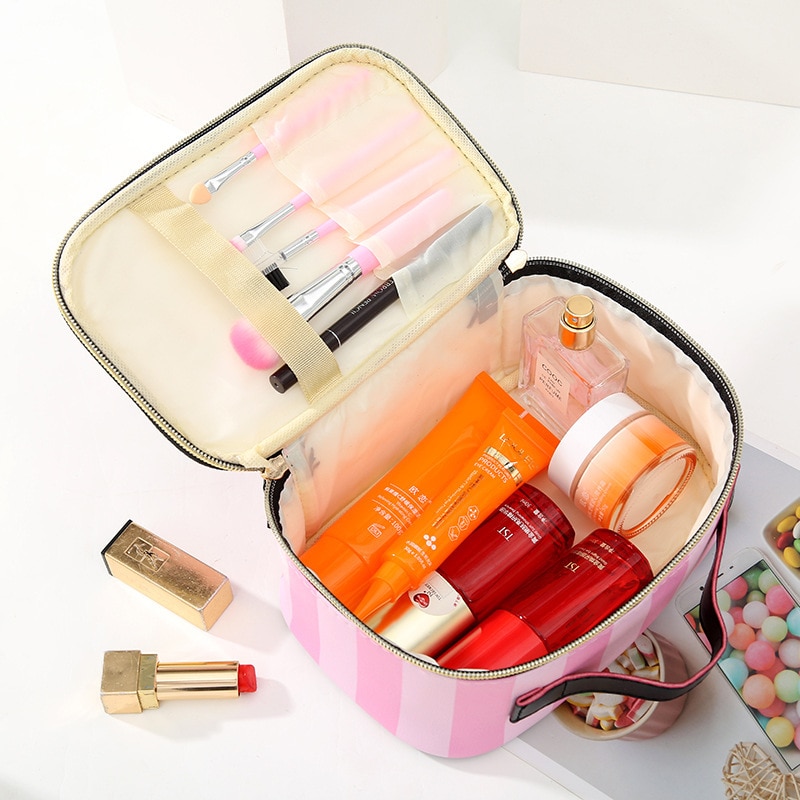 Ladies Cosmetic Bag Portable Organizer Ladies Cosmetic Bag Portable Organizer