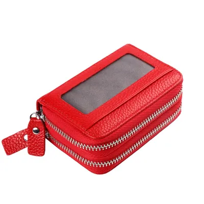 Ladies Credit Card Holder Leather Case