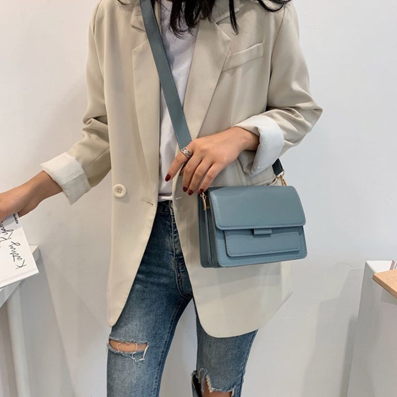 Ladies Crossbody Bag Cute Square Bag