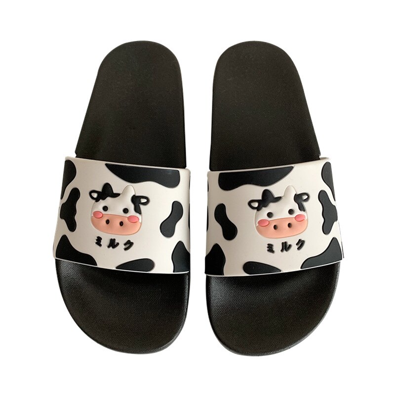 Ladies Cute Bathroom Cow Slippers Ladies Cute Bathroom Cow Slippers