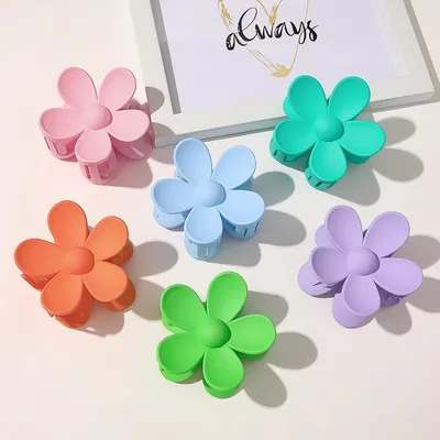 Ladies Cute Flower Claw Clip