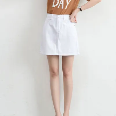 Ladies Denim Skirt Fashionwear