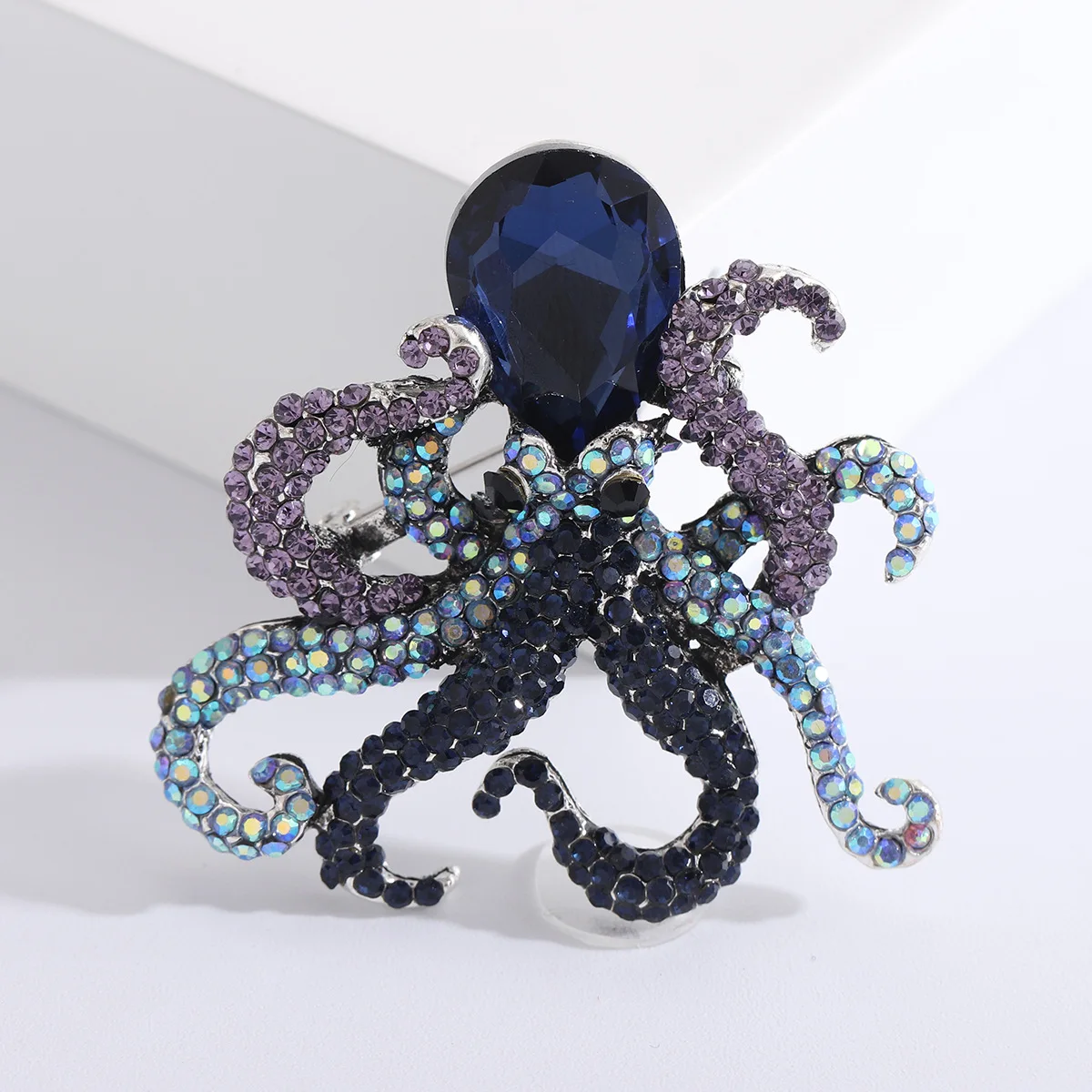 Ladies Elegant Pin Octopus Brooch