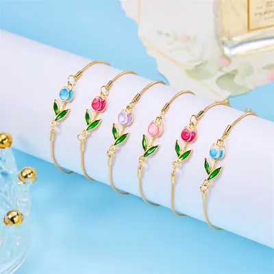 Ladies Elegant Tulip Bracelet