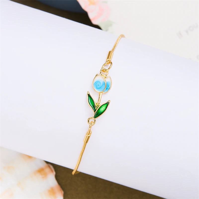 Ladies Elegant Tulip Bracelet