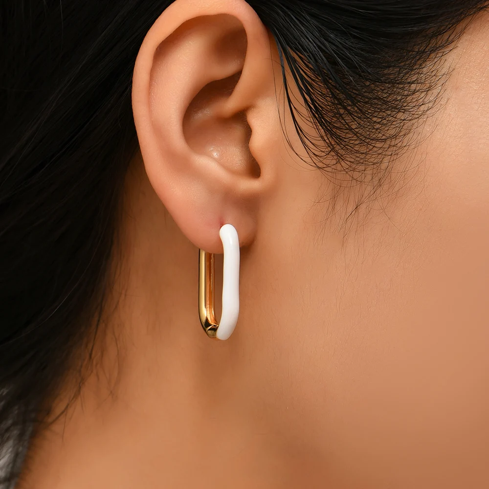 Ladies Elegant U Shaped Earrings